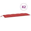 Cushion for Swing Chair Red 59.1" Fabric