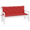 Cushion for Swing Chair Red 59.1" Fabric