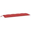 Cushion for Swing Chair Red 59.1" Fabric