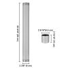Extension Pole Extender Silver