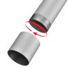 Extension Pole Extender Silver