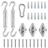 5 Inch Triangle Sun Shade Sail Hardware Kit